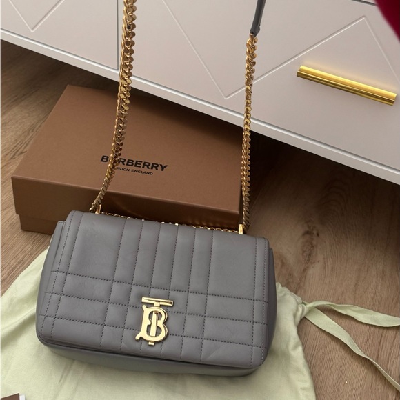 NEW Burberry Small Quilted Lola - Picture 1 of 12